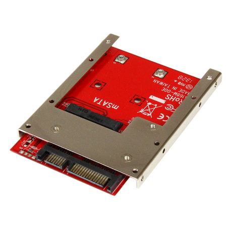 STARTECH.COM mSATA SSD to 2.5in SATA Adapter Converter w/ Open Frame SAT32MSAT257